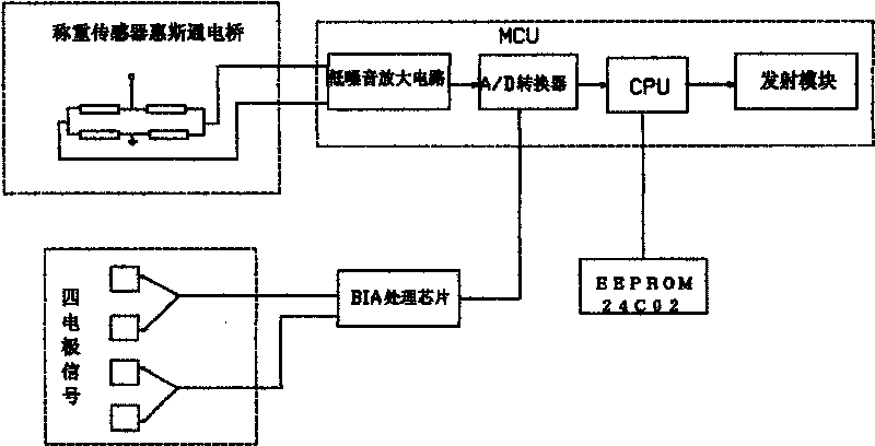 Intelligent monitor for human fat