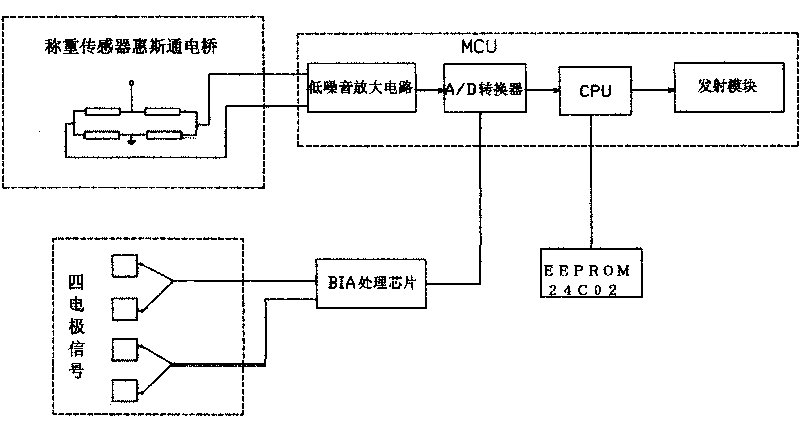 Intelligent monitor for human fat