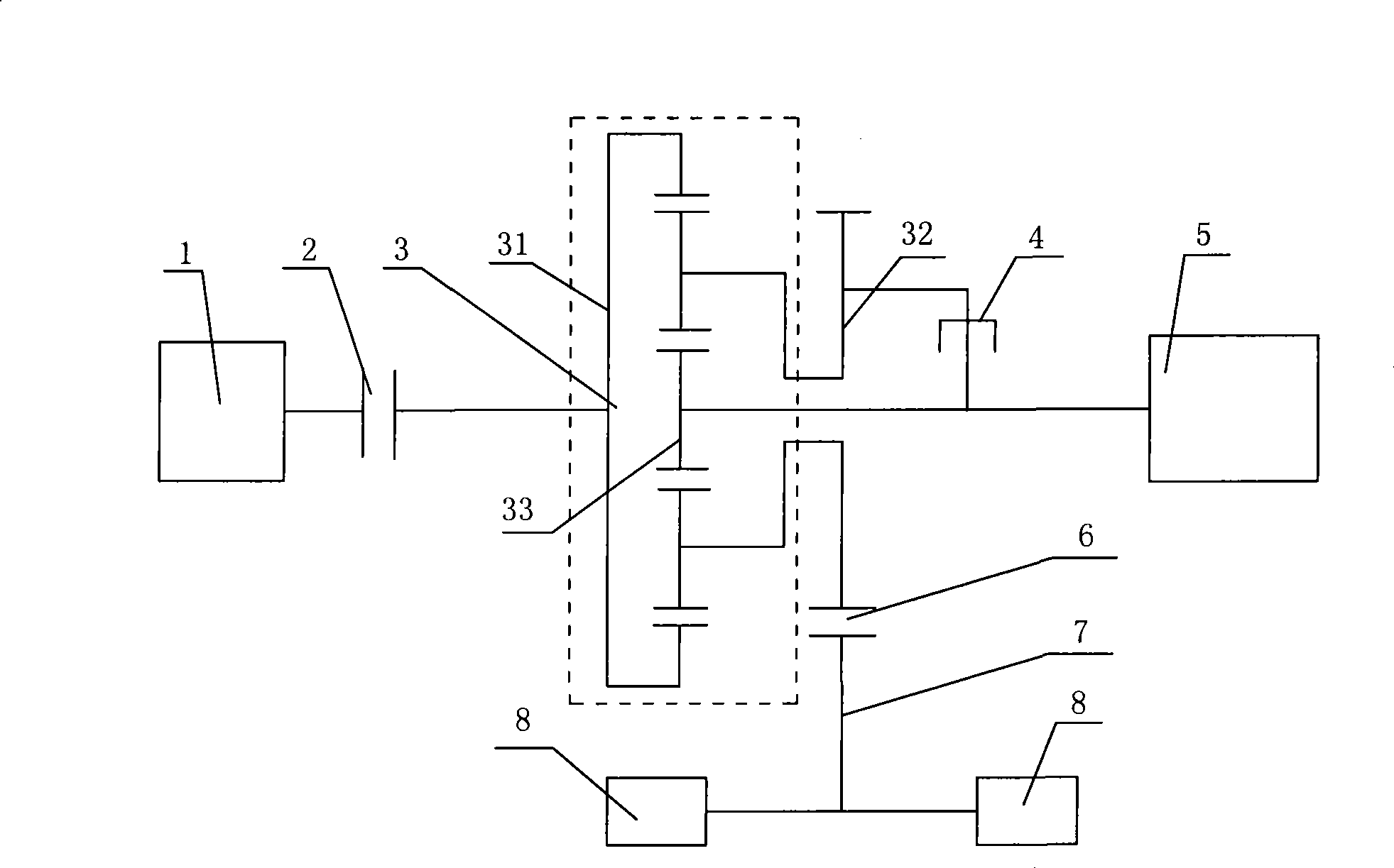 Hybrid drive system and method