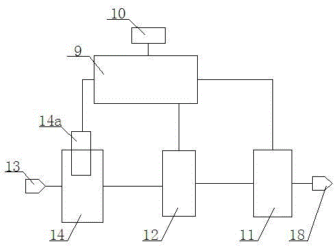 Tea water heating device