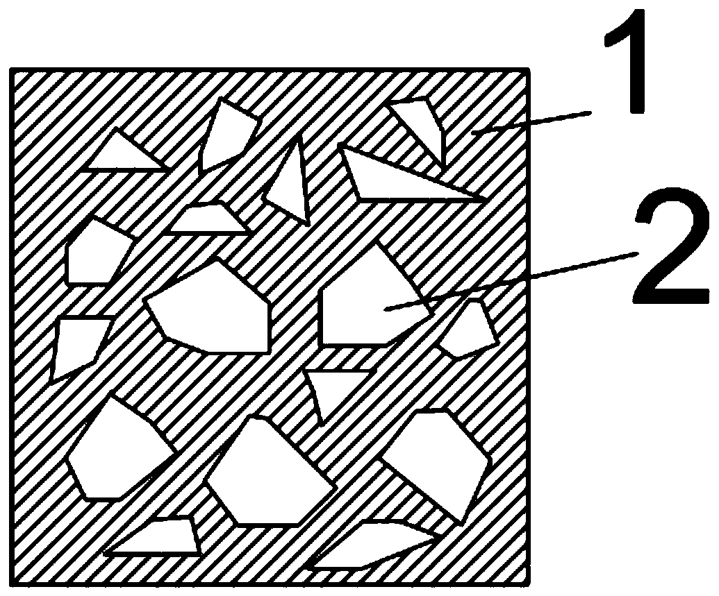 Recycled asphalt concrete material for guaranteeing low-temperature performance and design method thereof