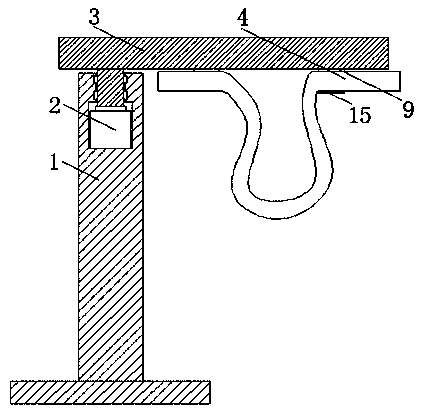 Thrombolytic catheter fixing device for clinical use in vascular surgery