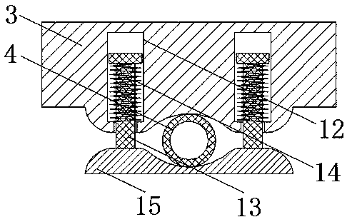 Thrombolytic catheter fixing device for clinical use in vascular surgery