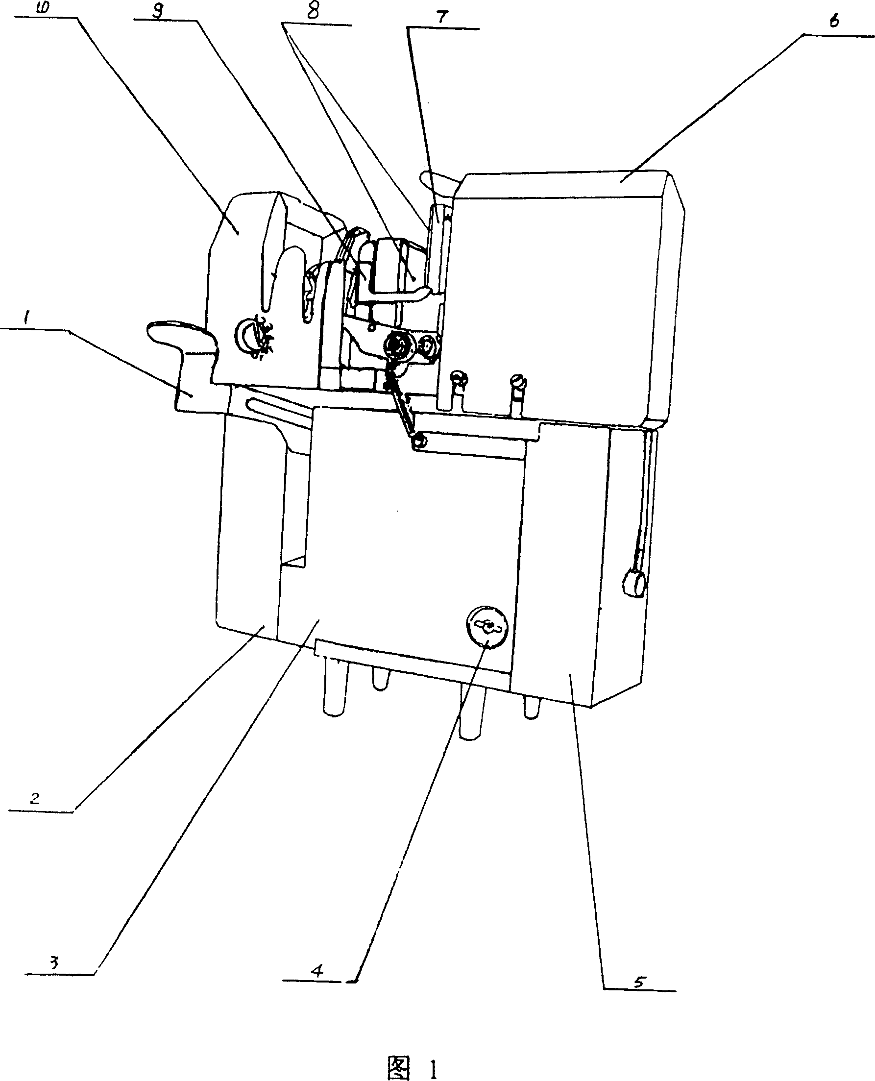 Process to yarn making non-knot twist contecting and thread rolling device using said method