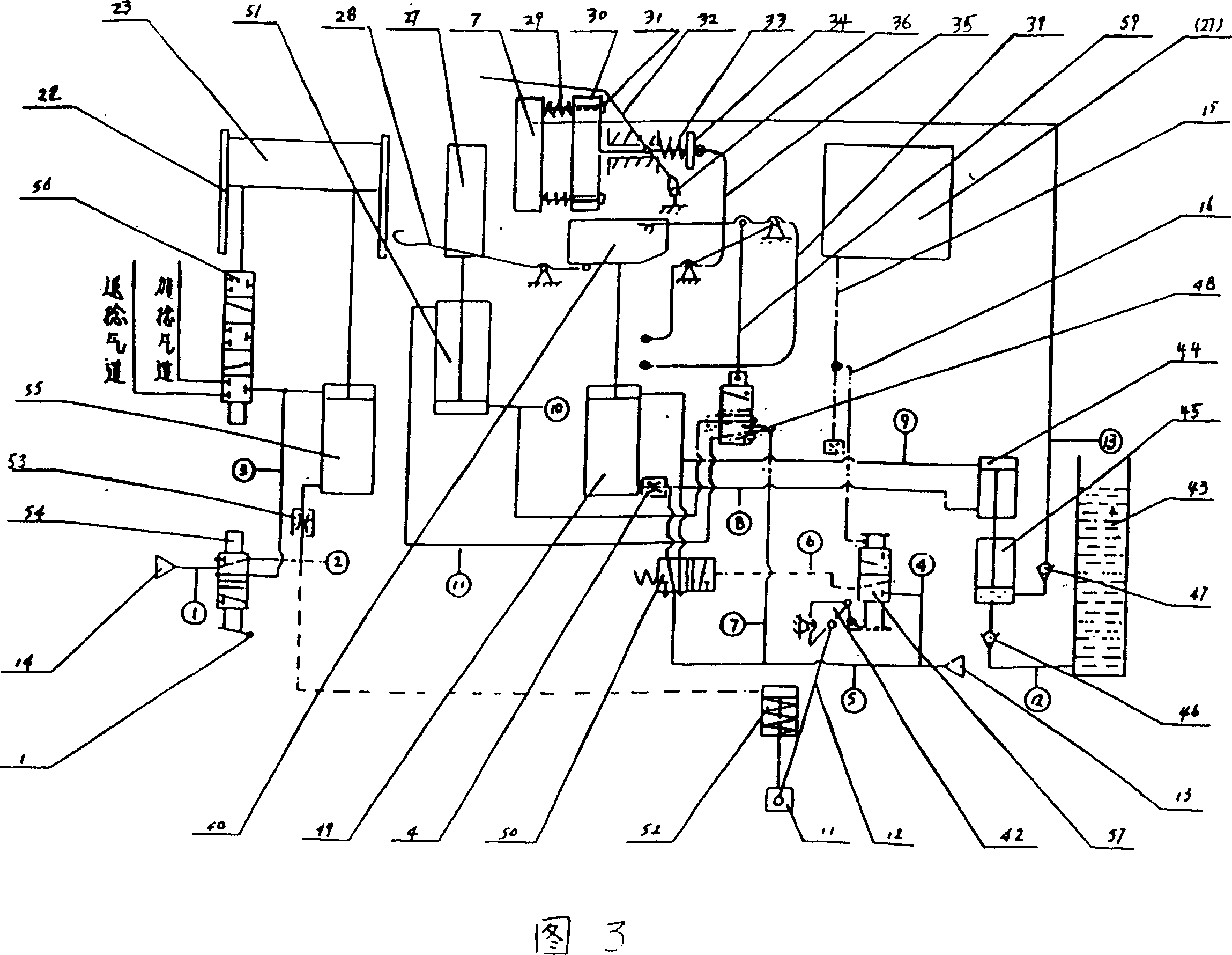 Process to yarn making non-knot twist contecting and thread rolling device using said method