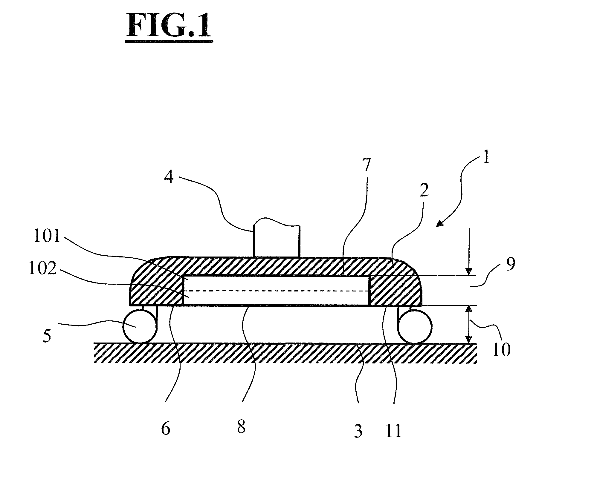 Stand base for a surgical microscope