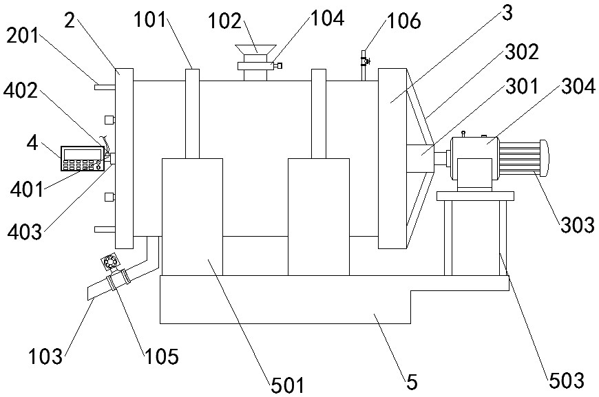 Heat supply device for product storage tank