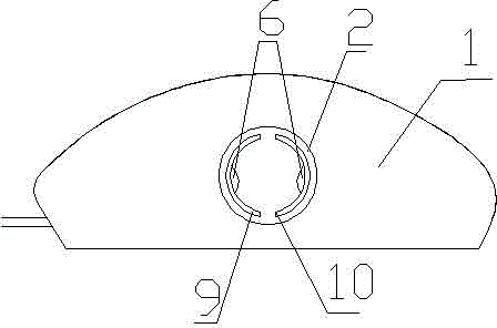 Mouse with function of testing blood oxygen