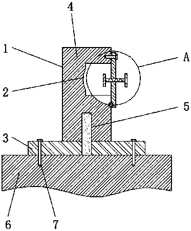 Mechanical automatic machining fixing fixture