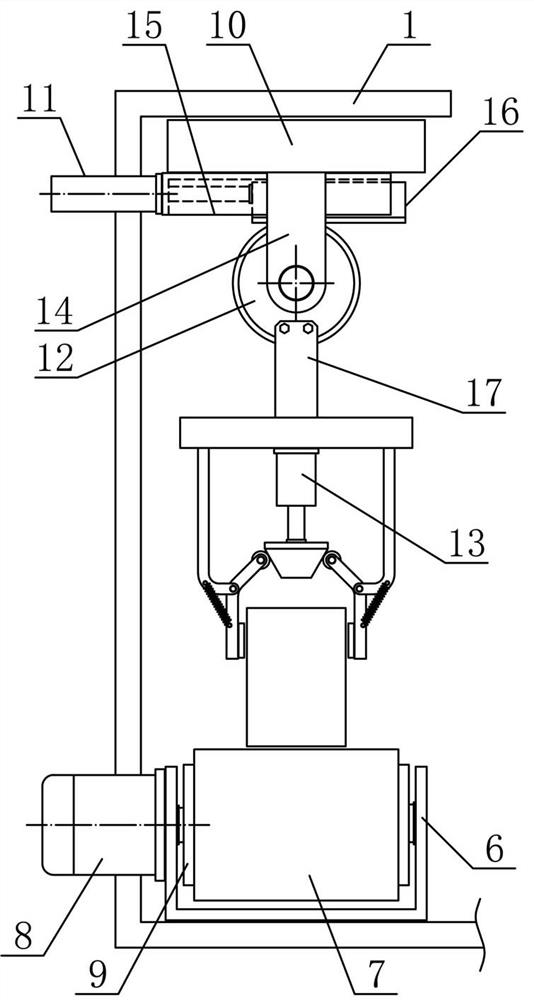 Continuous conveying mechanism for Pipe fittings