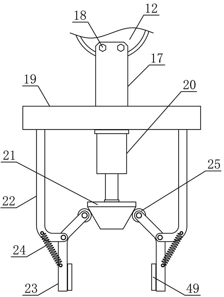 Continuous conveying mechanism for Pipe fittings