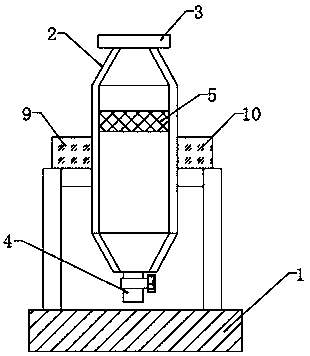 Reaction tower for preparing vinyl dichloro-alkane