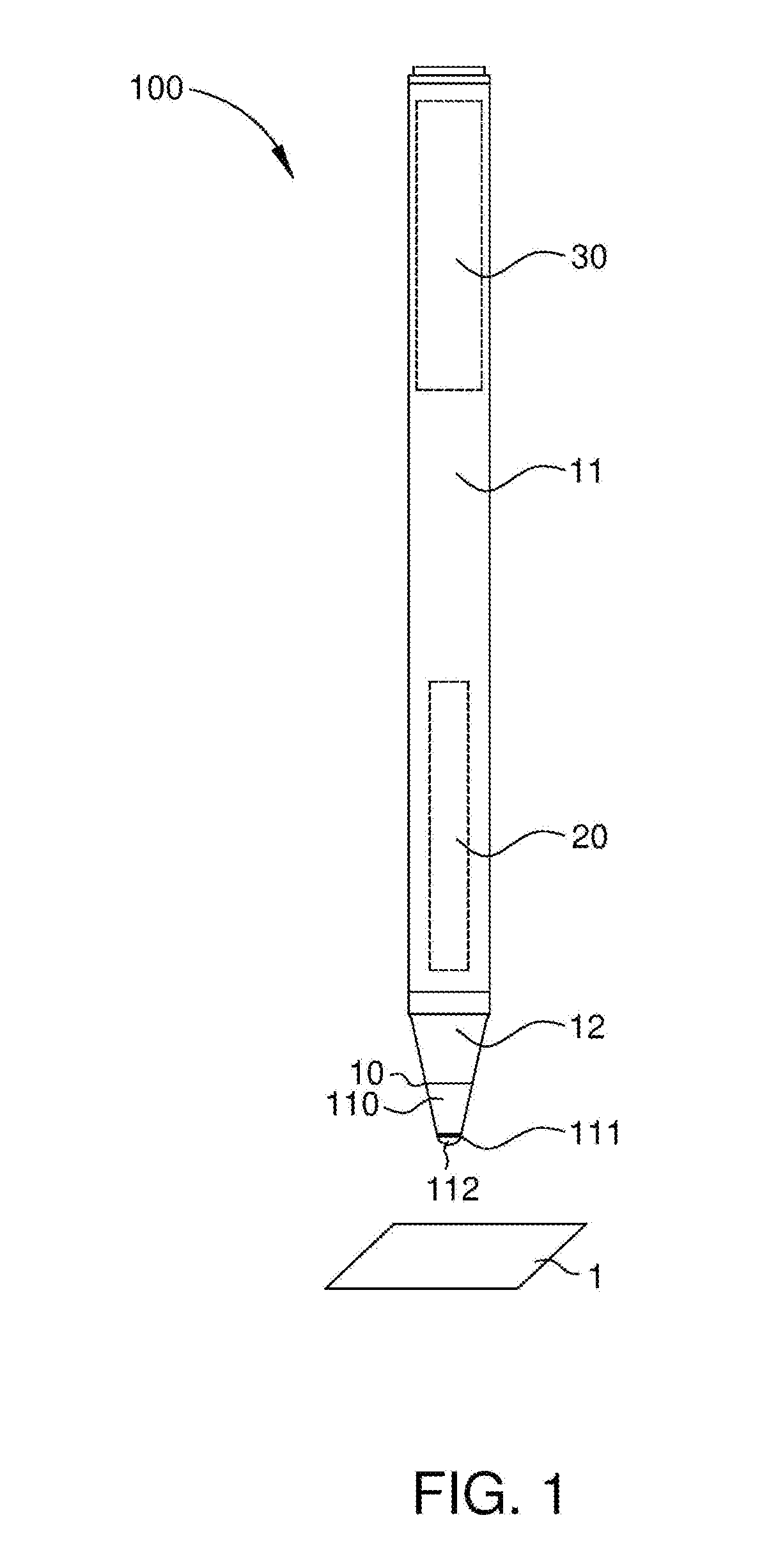 Magnetic switch assembly and stylus having the same