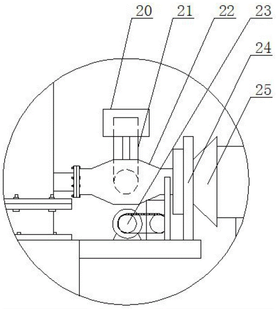 Plastic-coating and heating device for large-diameter plastic-coated composite steel pipe