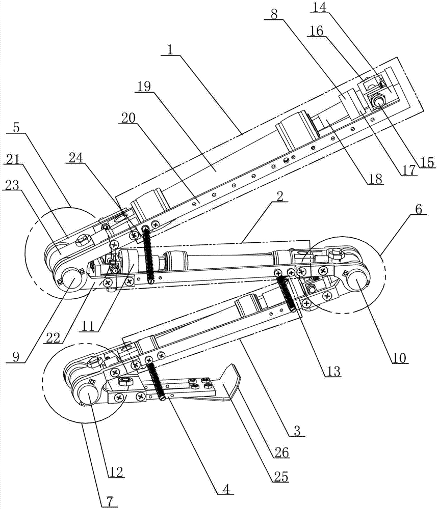 Pneumatic muscle driven frog-imitation bouncing leg having perceptivity