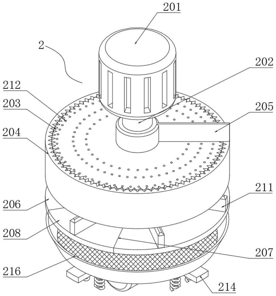 Preparation device for preparing livestock and poultry feed from reed edible mushroom waste mushroom sticks