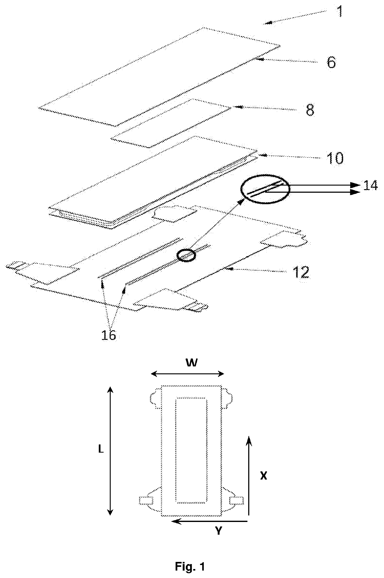 Absorbent article comprising elastomeric strips