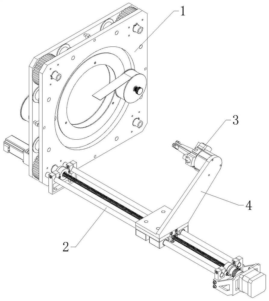 A two-way wrapping device for automobile wiring harness