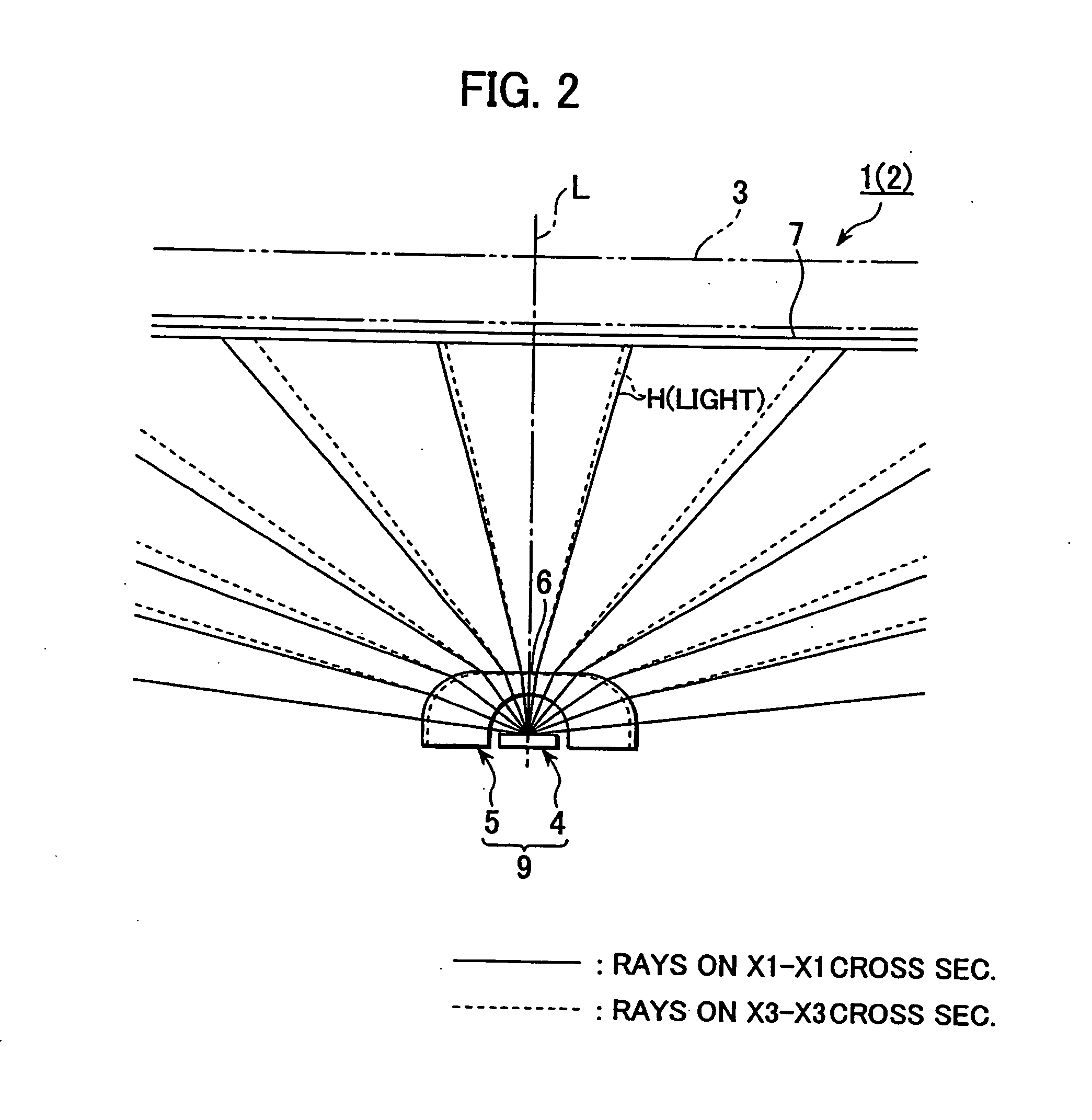 Light emitting device, surface light source device, display and light flux control member