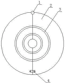 Hard spiral deicing device for transmission line cables