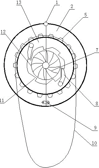 Hard spiral deicing device for transmission line cables