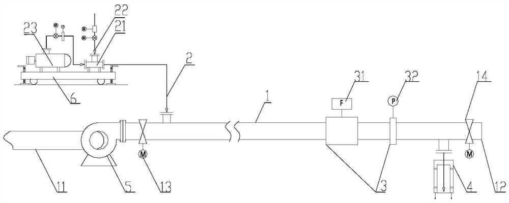 Device and method for cleaning ore dressing plant pipeline