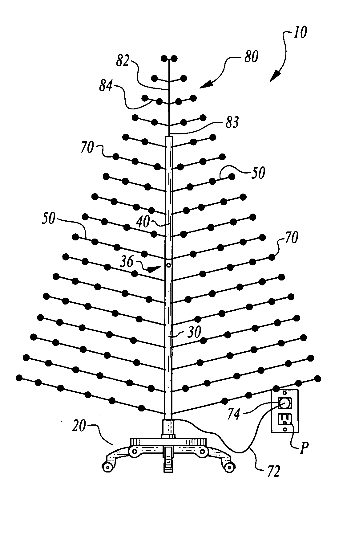 Invertible Christmas tree