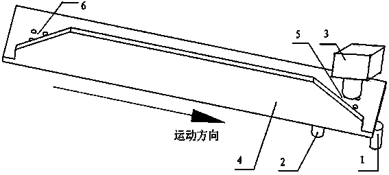 Method for detecting pressing mark of photovoltaic aluminum section on line