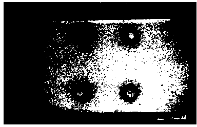 Method for detecting pressing mark of photovoltaic aluminum section on line