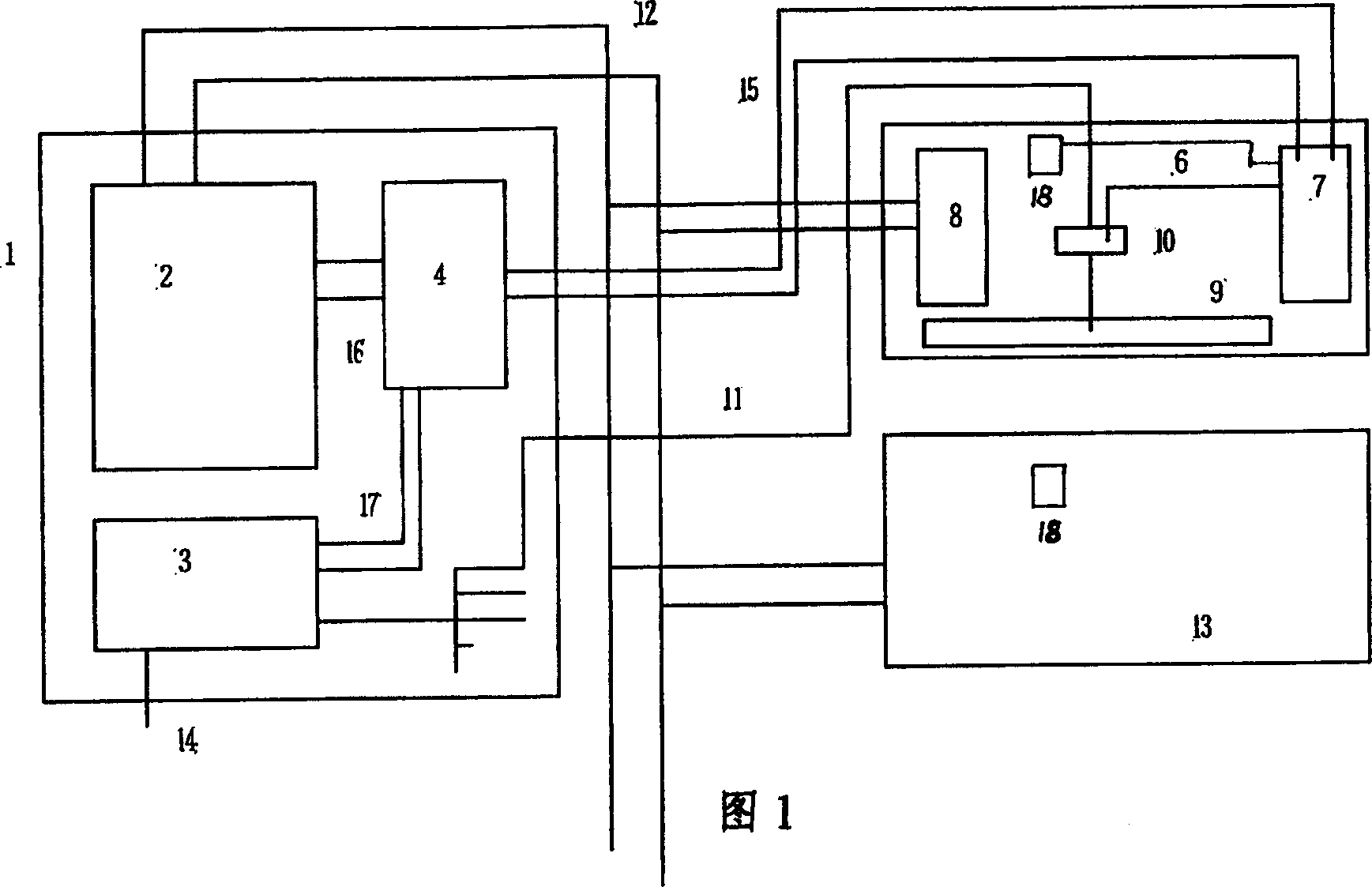 Oxygen bar type one driven multiple air conditioner capable of changing oxygen content