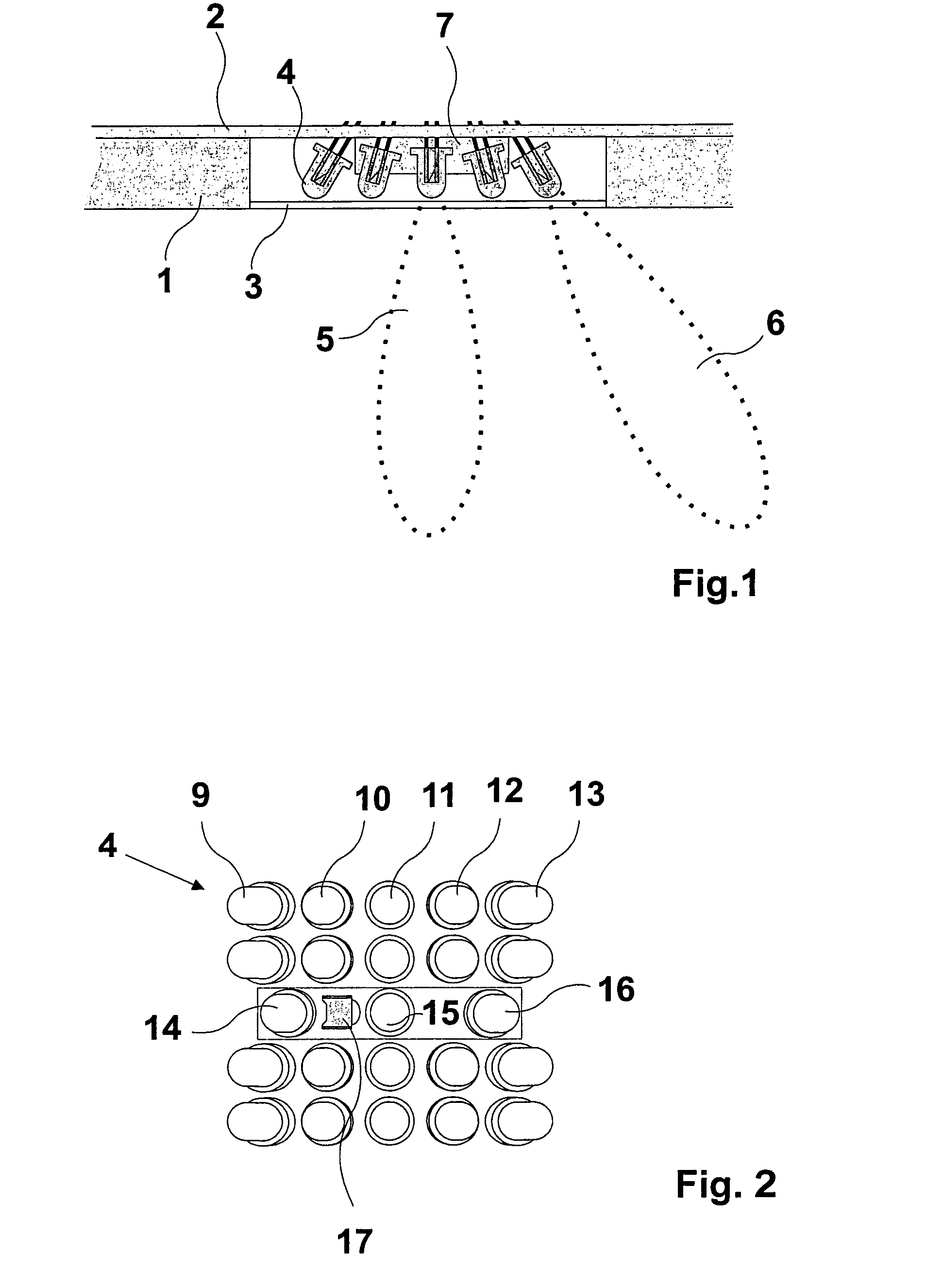 Device for controlling lighting for the interiors of automotive vehicles and method for controlling said device