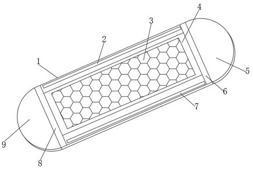 Medical hydrogel antibacterial dressing for preventing formation of new wound scars