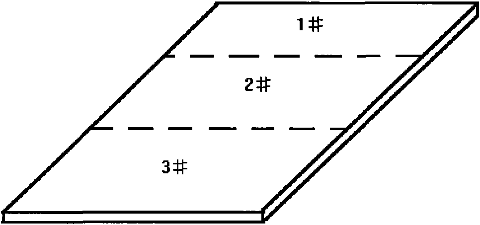 Graded-distribution ferroelectric phase change type lead magnesio-niobate-lead titanate ceramic material