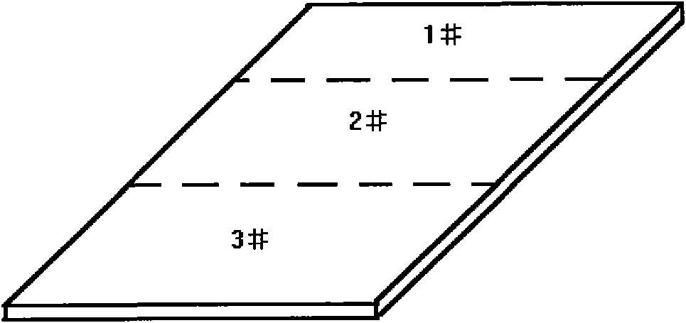 Graded-distribution ferroelectric phase change type lead magnesio-niobate-lead titanate ceramic material