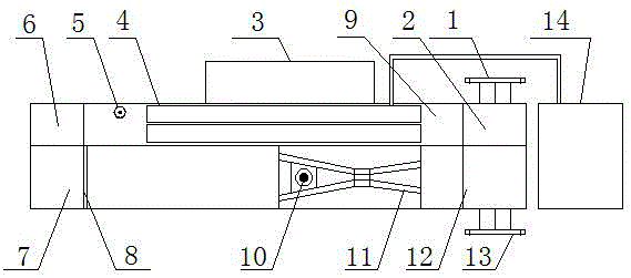 Metric integrated open channel ultraviolet disinfection equipment