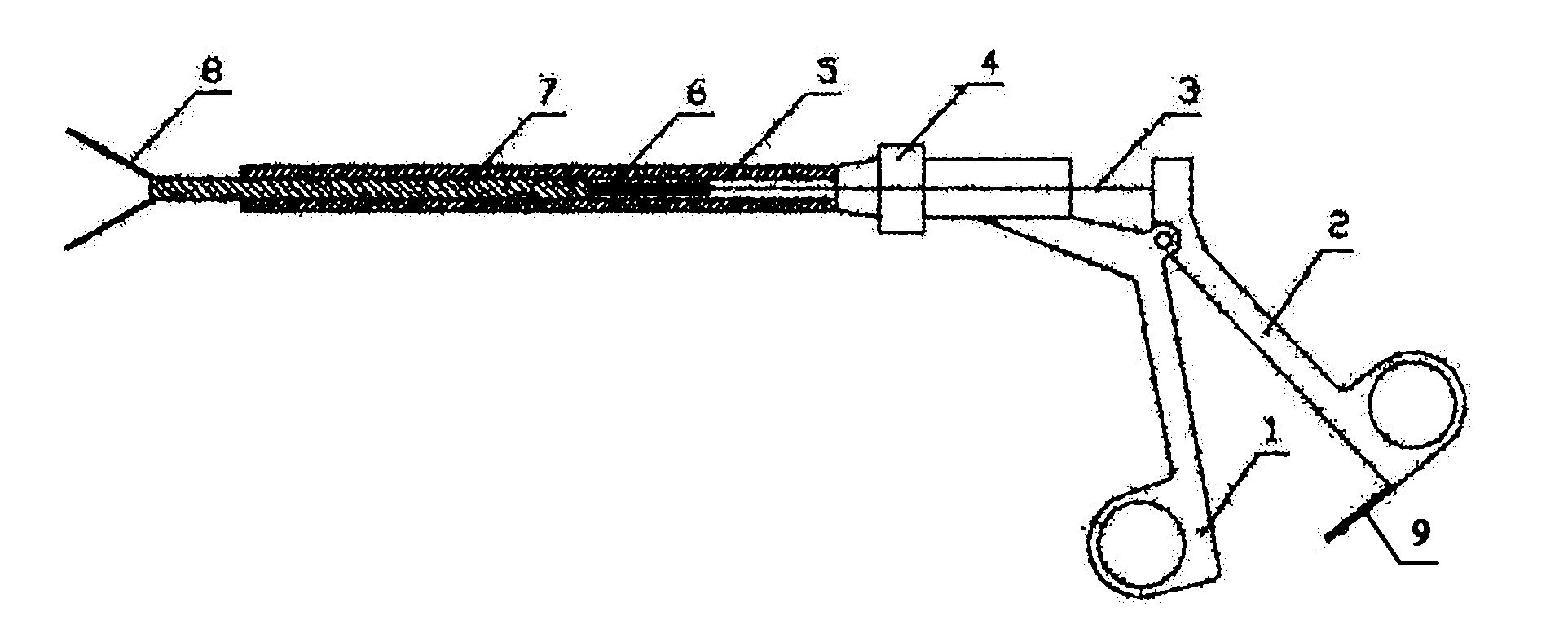 Shape memory alloy-based forceps for use in minimally invasive surgery