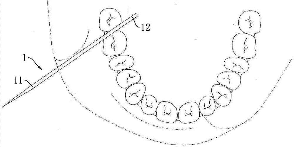 Dental floss structure