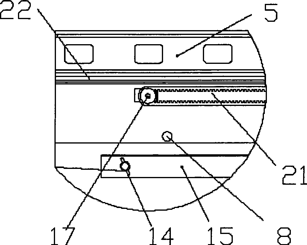 Automatic detection apparatus for thin camber