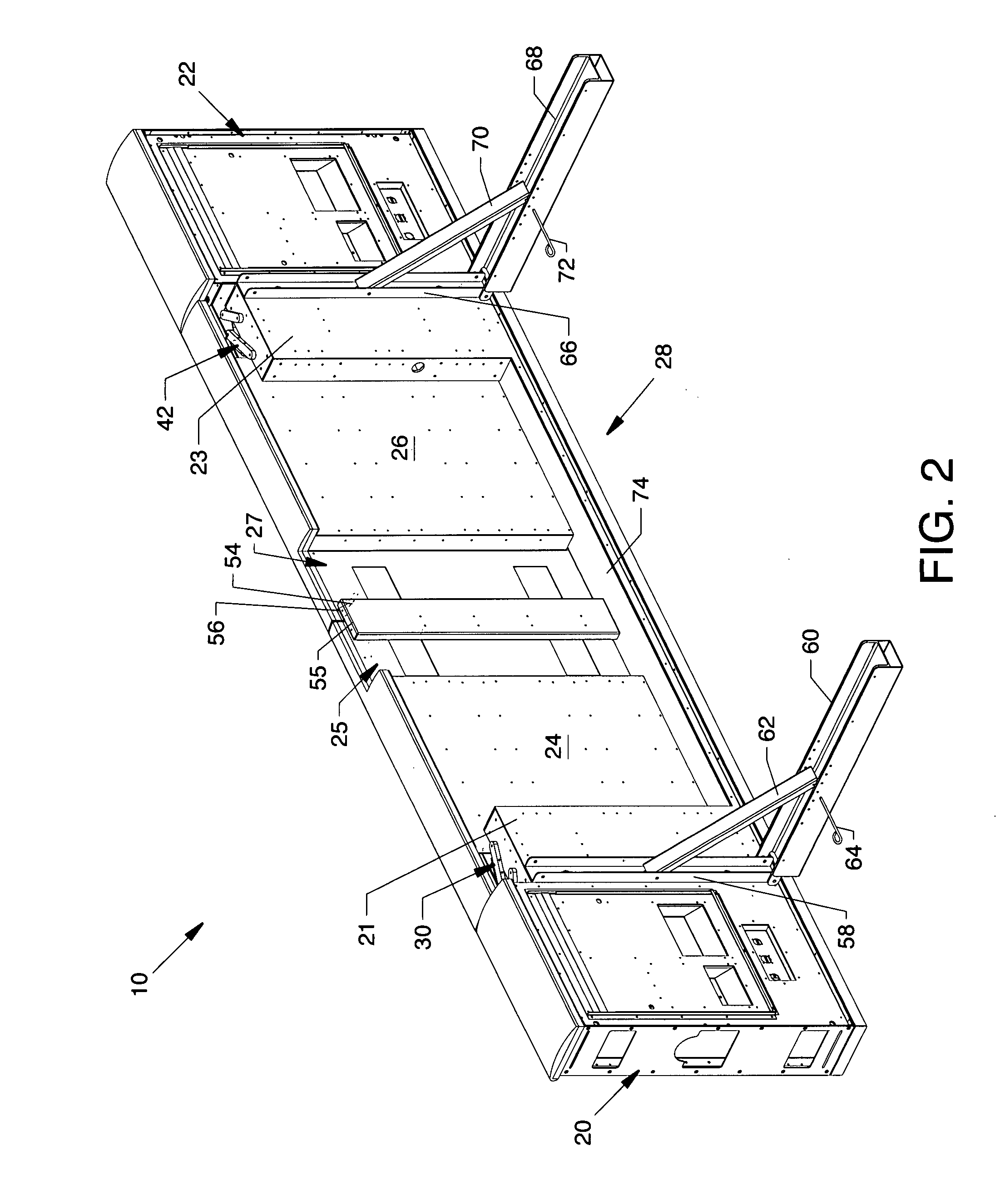 Safety gate system having an electronic display