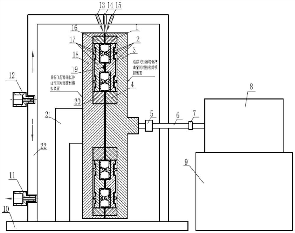 A low-impact space butt sealing device butt performance test system