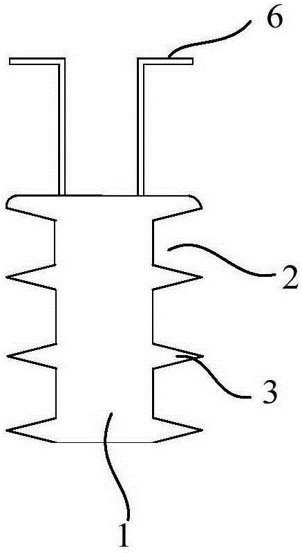 Hole centre rapid marking-positioning device and hole centre bias check method