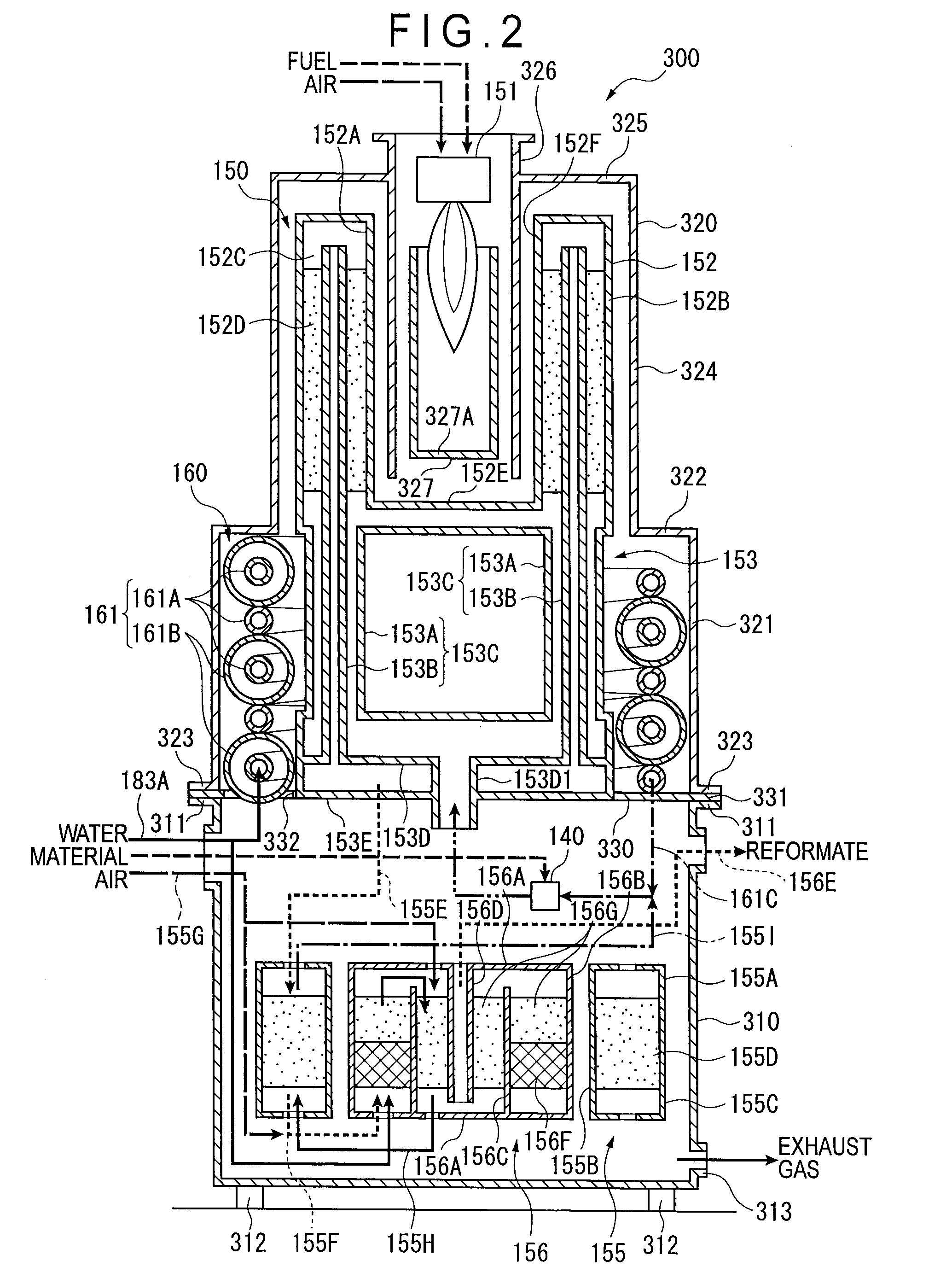 Reformer, reforming unit, and fuel cell system