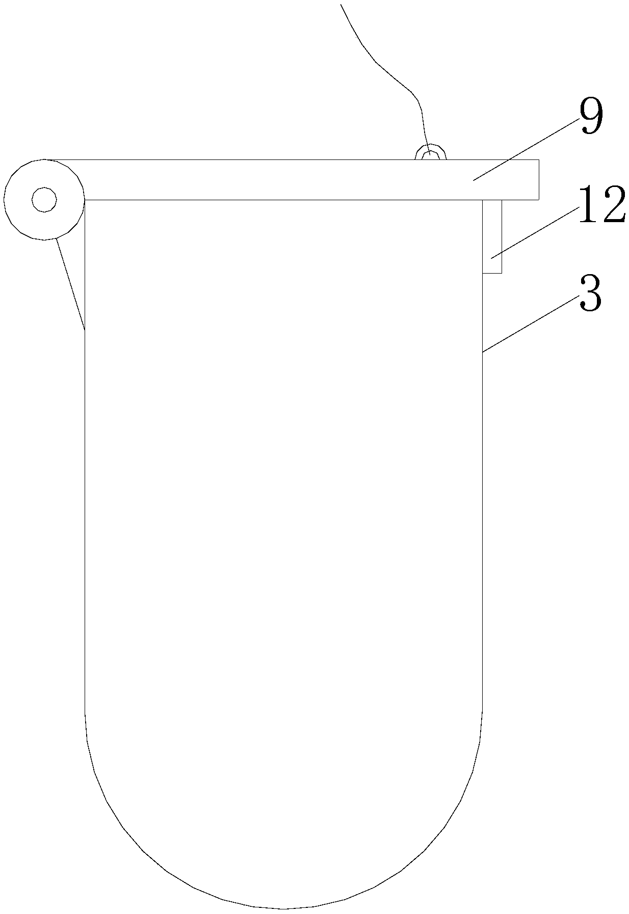 River water quality detection sampling device