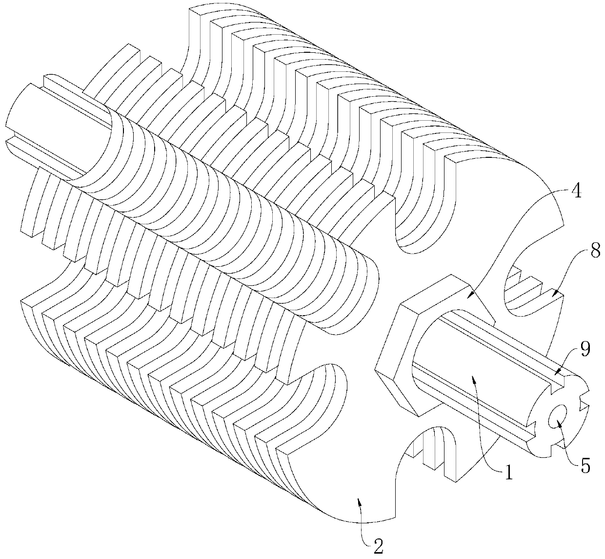 Electronic rotor mechanism