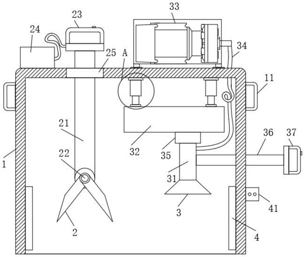 Medical oncology sampling device for treating tumors based on combination of traditional Chinese medicine and western medicine