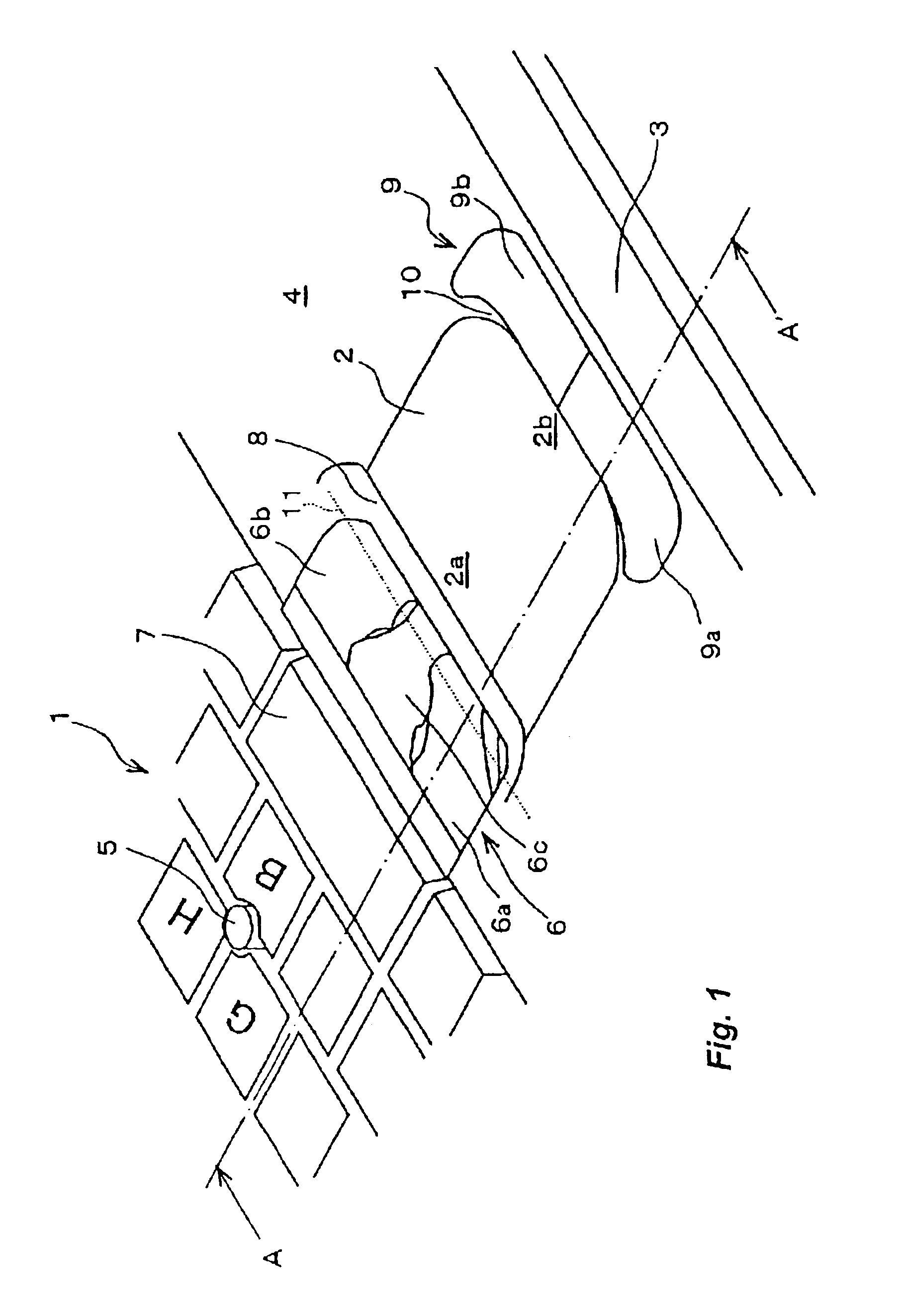 Mobile system with ergonomically improved user pointing subsystem