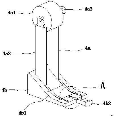 Board overturning device