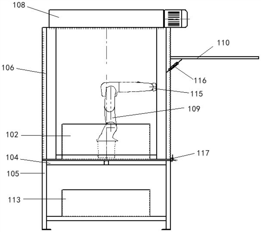 In-situ measurement system and method for low-temperature molded surface of key component of low-temperature equipment