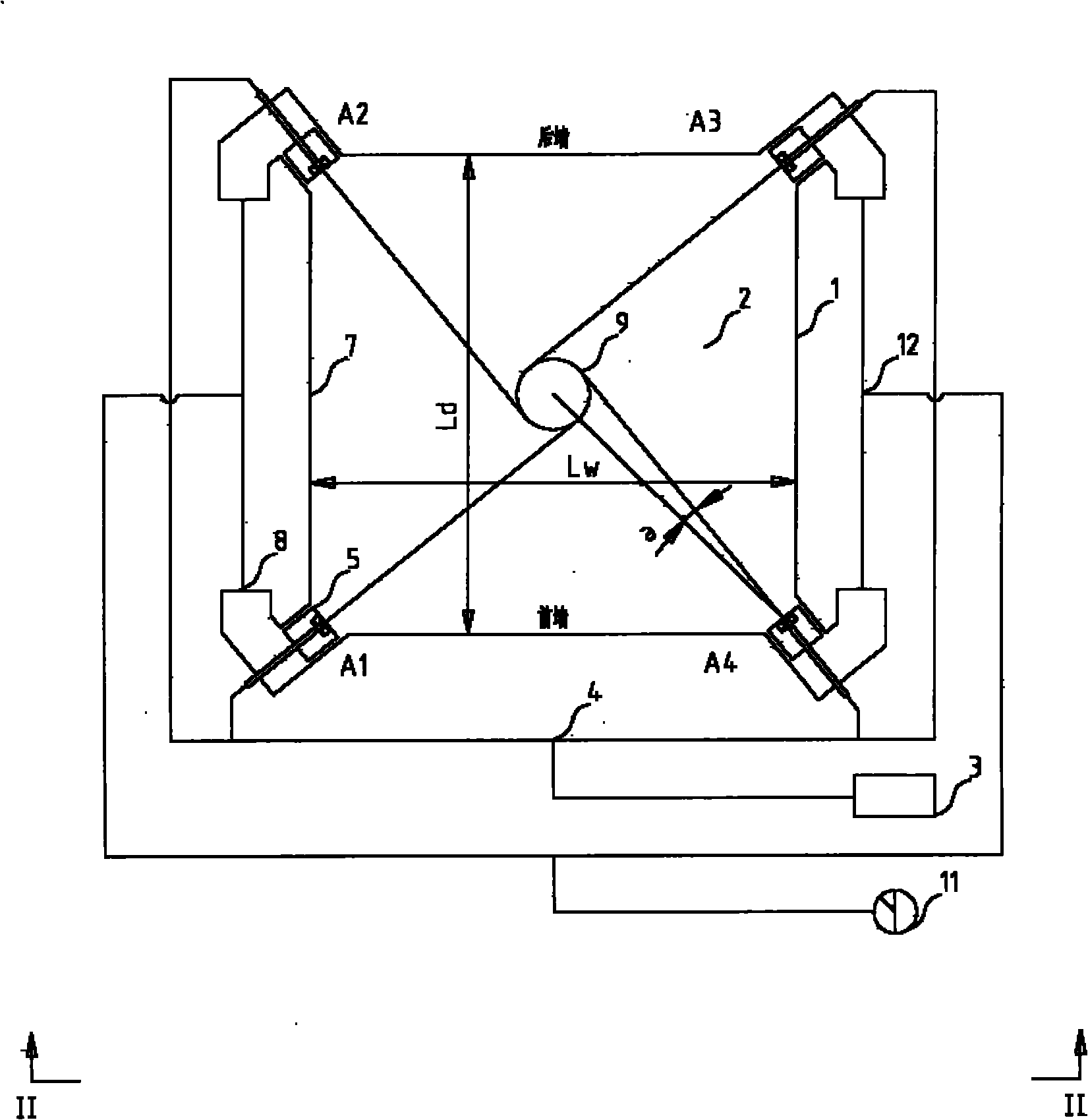 Hexagonal or octagonal tangential arrangement of fuel-oil or fuel-gas single-fireball direct-flow combustors
