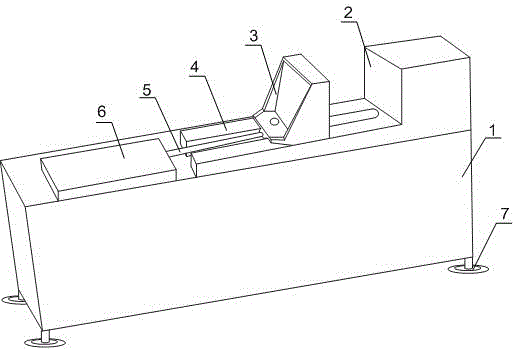 Clamping mechanism for blanking machine
